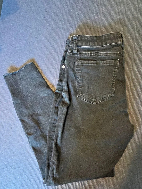 Kut from the Kloth Denim - KUT Black Carlo Ankle Skinny Jeans Size 8
